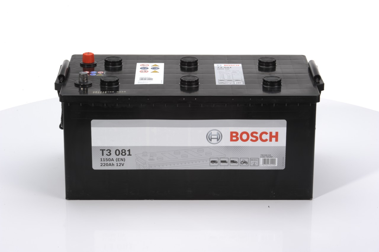 T3 081 BOSCH T3 12V 220Ah 1150A B00 D6 Bleiakkumulator Batterie 0 092 T30 810 kaufen