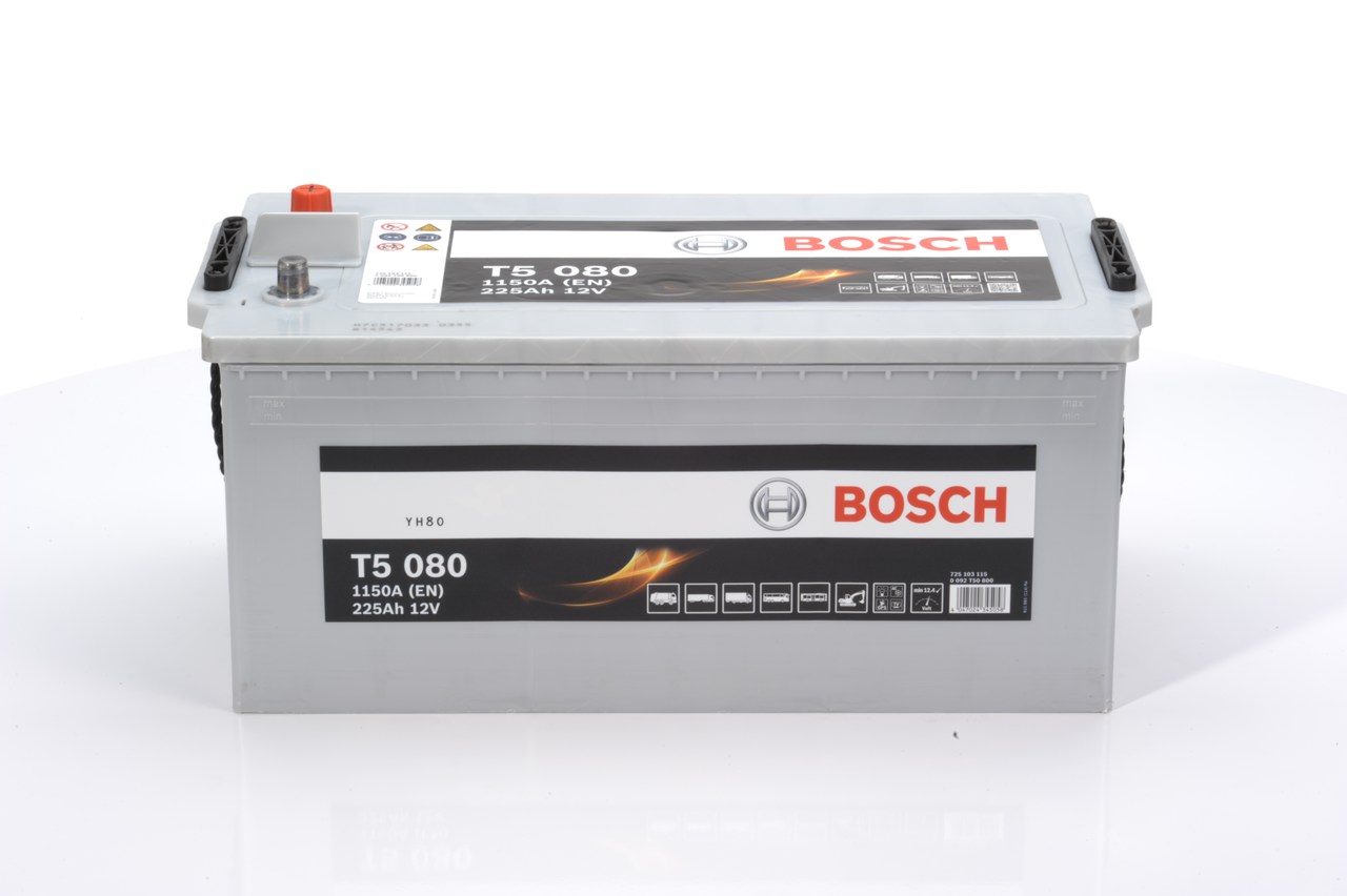 BOSCH 0 092 T50 800 Starterbatterie für VOLVO FH 16 II LKW in Original Qualität