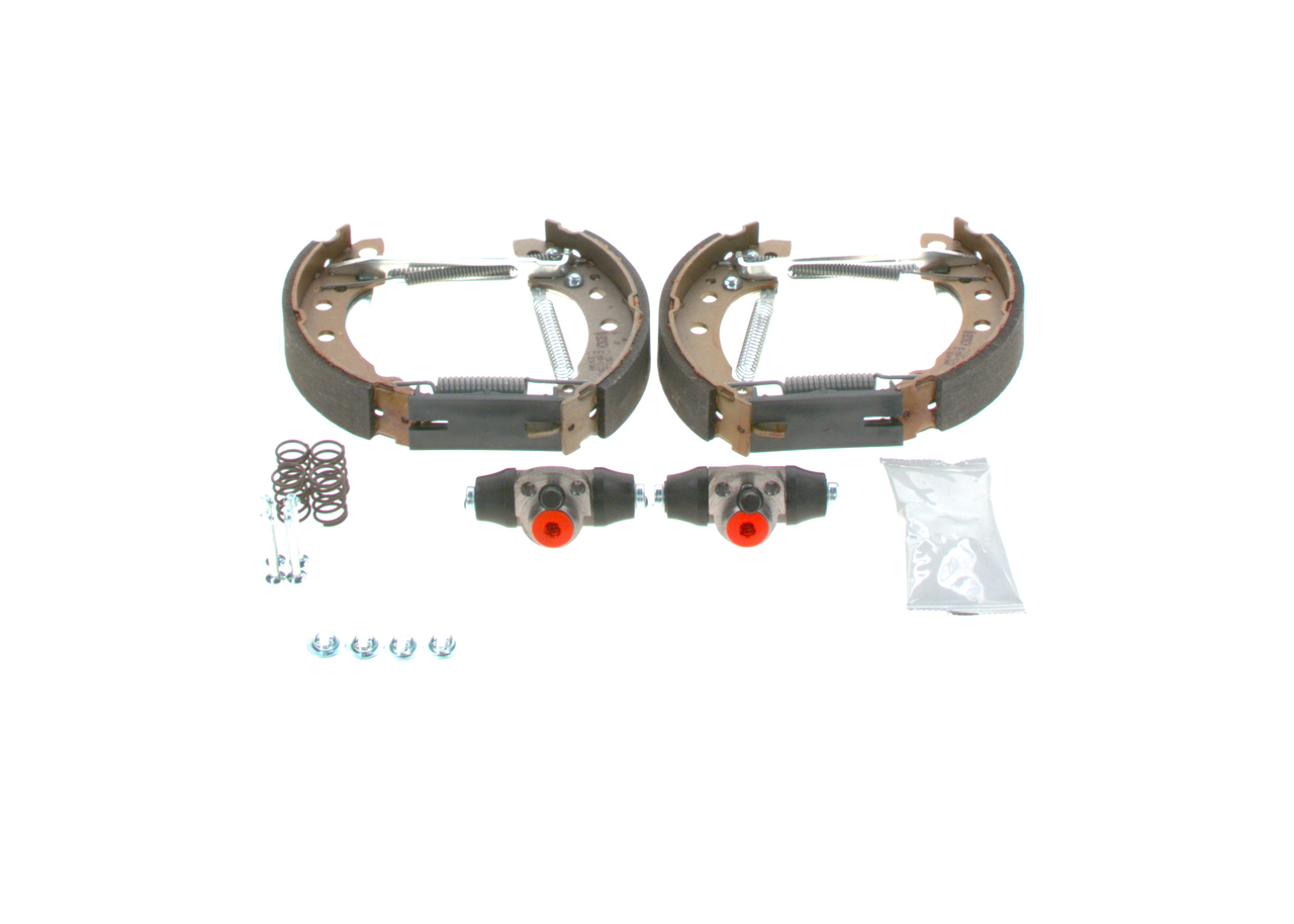 BOSCH 0 204 114 052 Brake Set, drum brakes with accessories, with wheel brake cylinder