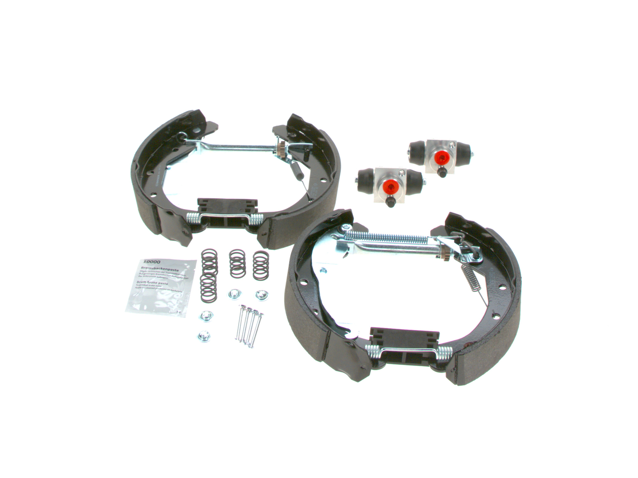 Original BOSCH KS636 Brake shoes and drums 0 204 114 636 for OPEL VECTRA