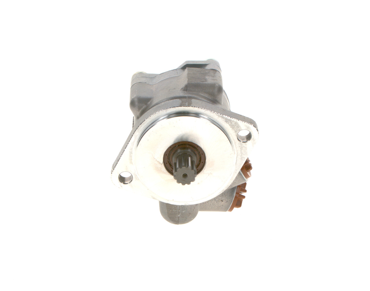 BOSCH K S00 001 801 Servopumpe hydraulisch, 185 bar, Druckbegrenzungsventil, Flügelzellenpumpe, Drehrichtung im Uhrzeigersinn