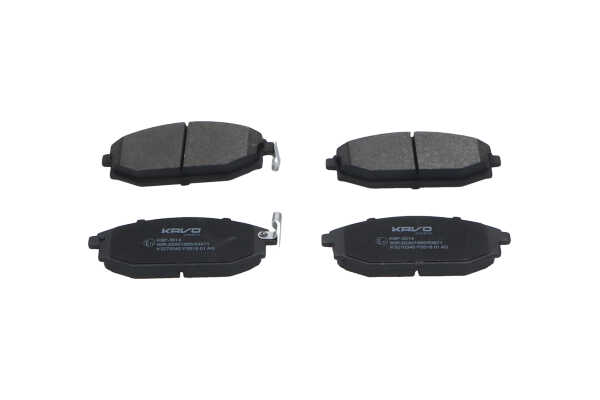 KAVO PARTS KBP-3014 Brake pad set with acoustic wear warning