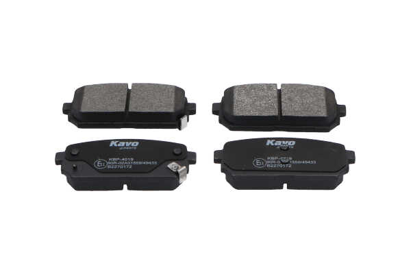 KAVO PARTS KBP-4019 Brake pad set with acoustic wear warning