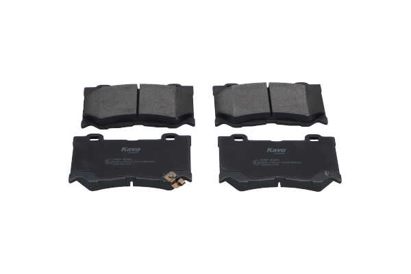 KAVO PARTS with acoustic wear warning Height: 57mm, Width: 127mm, Thickness: 15,9mm Brake pads KBP-6581 buy