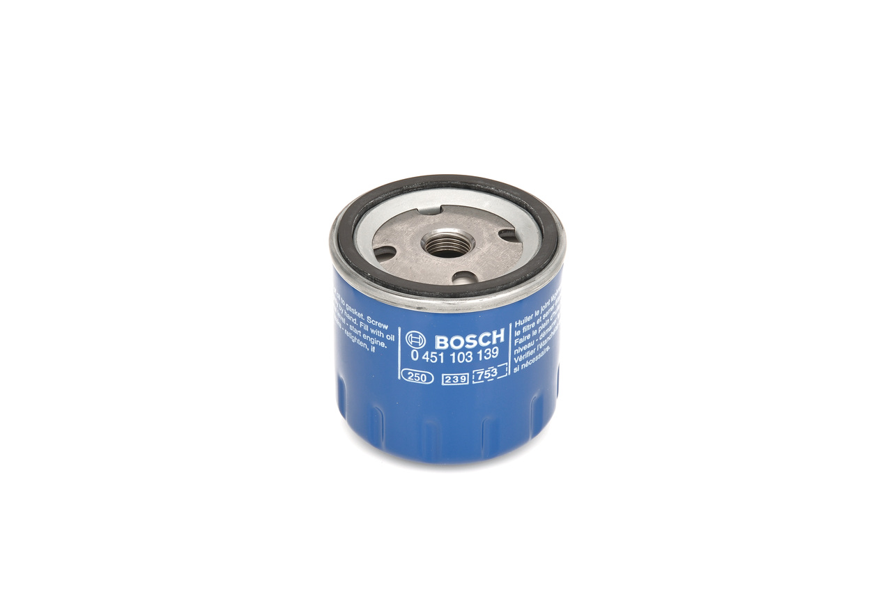 P 3139 BOSCH M 16 x 1,5, with two anti-return valves, Spin-on Filter Ø: 76mm, Height: 74mm Oil filters 0 451 103 139 buy