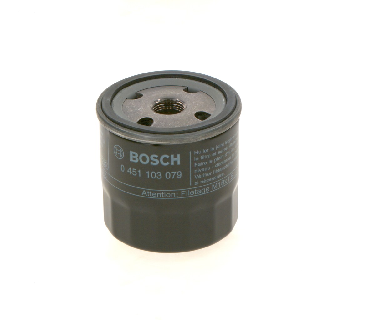 BOSCH 0 451 103 204 Oil filter M 18 x 1,5, Spin-on Filter