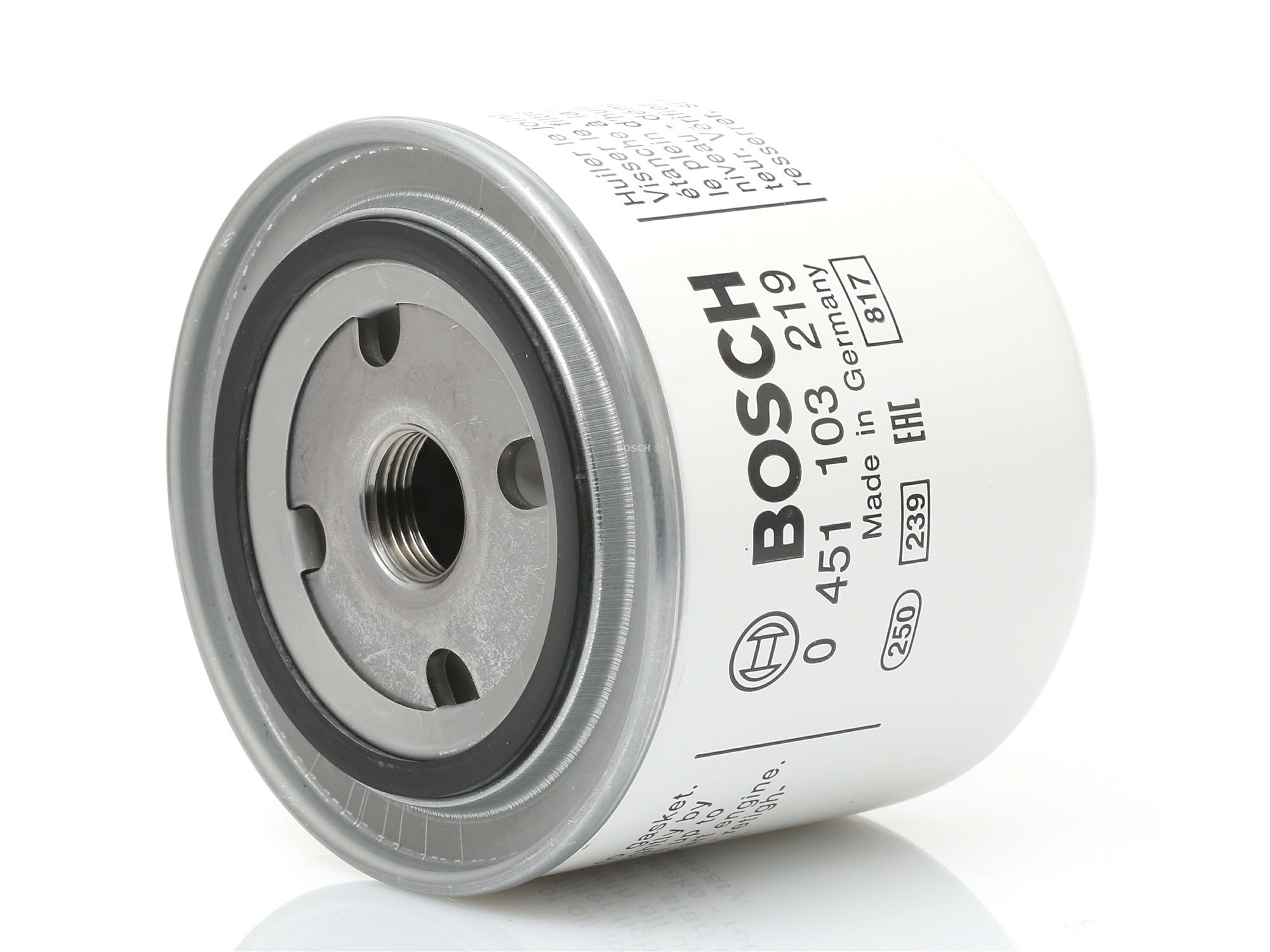 Buy BOSCH Oil Filter 0 451 103 219 for VOLVO at a moderate price