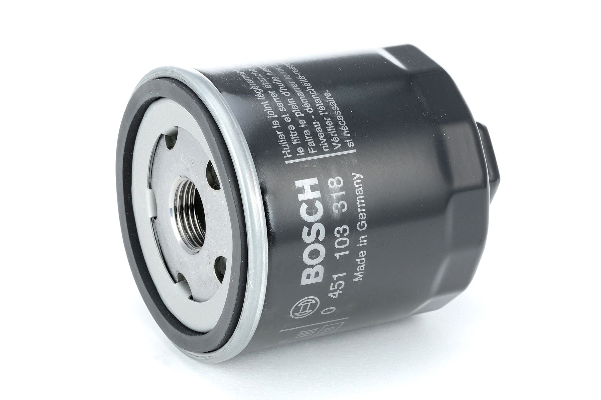 Koupit Olejový filtr BOSCH 0 451 103 318 - SKODA Motor náhradní díly online