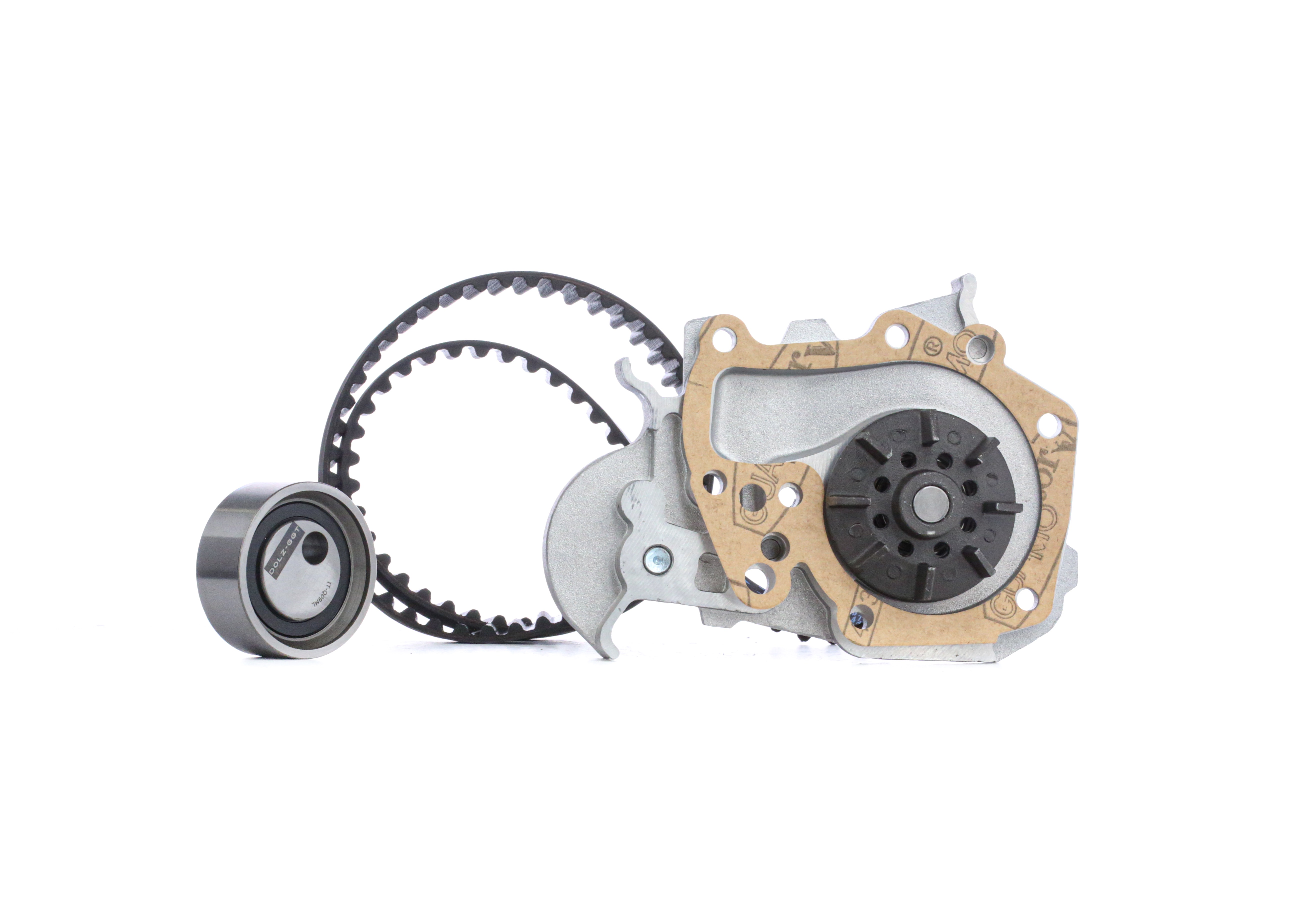 DOLZ KD066 Water pump and timing belt kit Number of Teeth: 96, Width: 17,0 mm