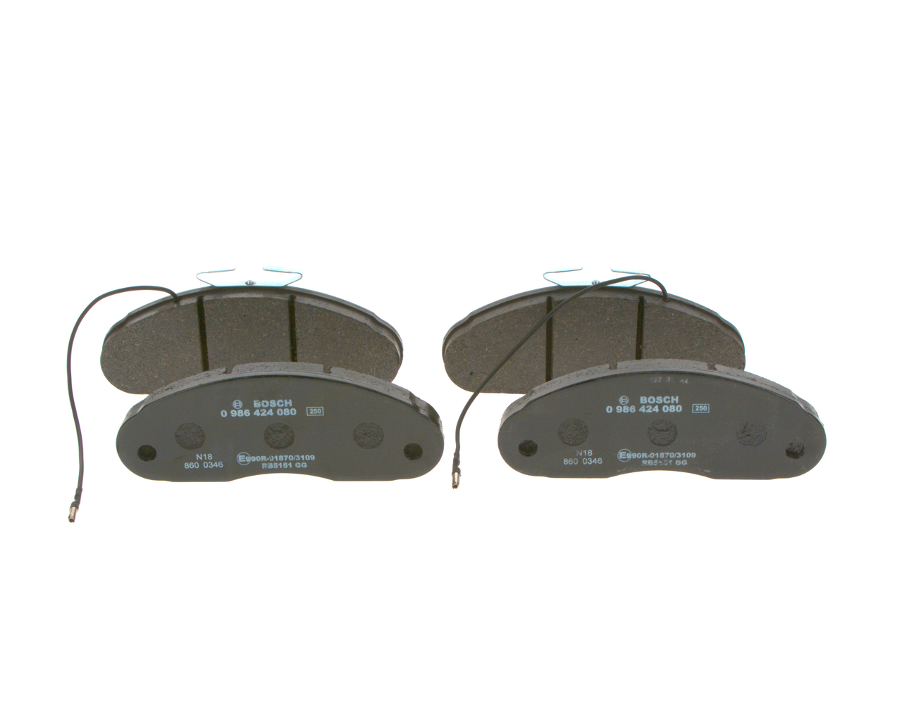 50-02-217 PASTIGLIE ANT. CITROEN C1 - ASHIKA