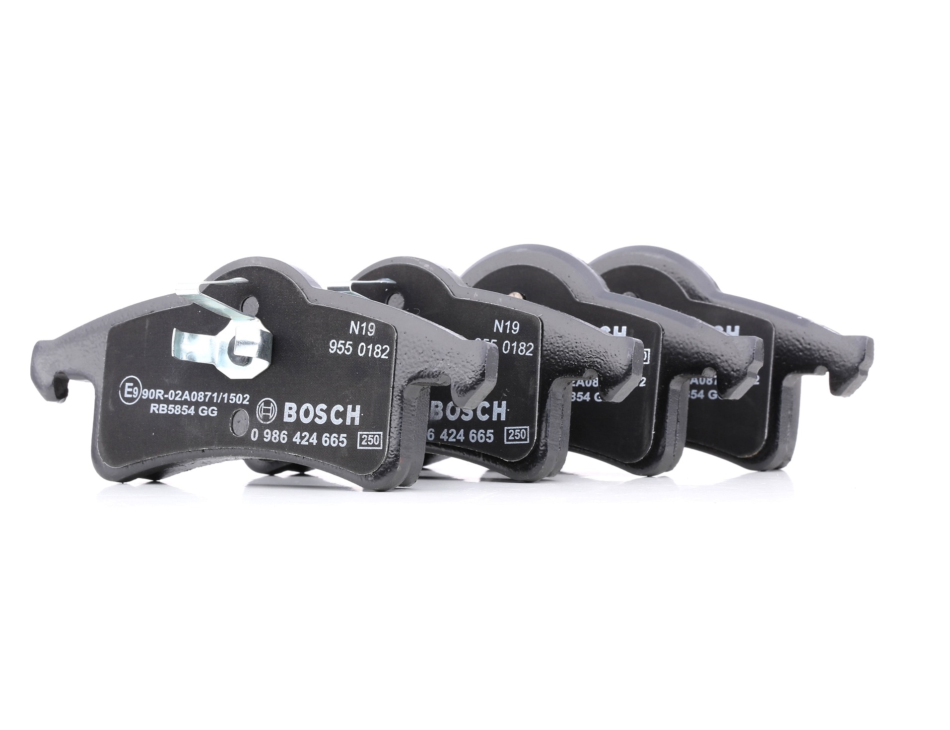 BOSCH Flessibile Freno 1987481565 - Tubo Freno Originale Per RENAULT LAGUNA III (BT0/1, KT0/1) 462mm