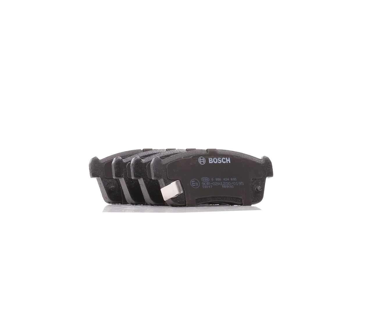 Buy Brake pad set BOSCH 0 986 424 695 - Tuning parts SUZUKI ALTO online