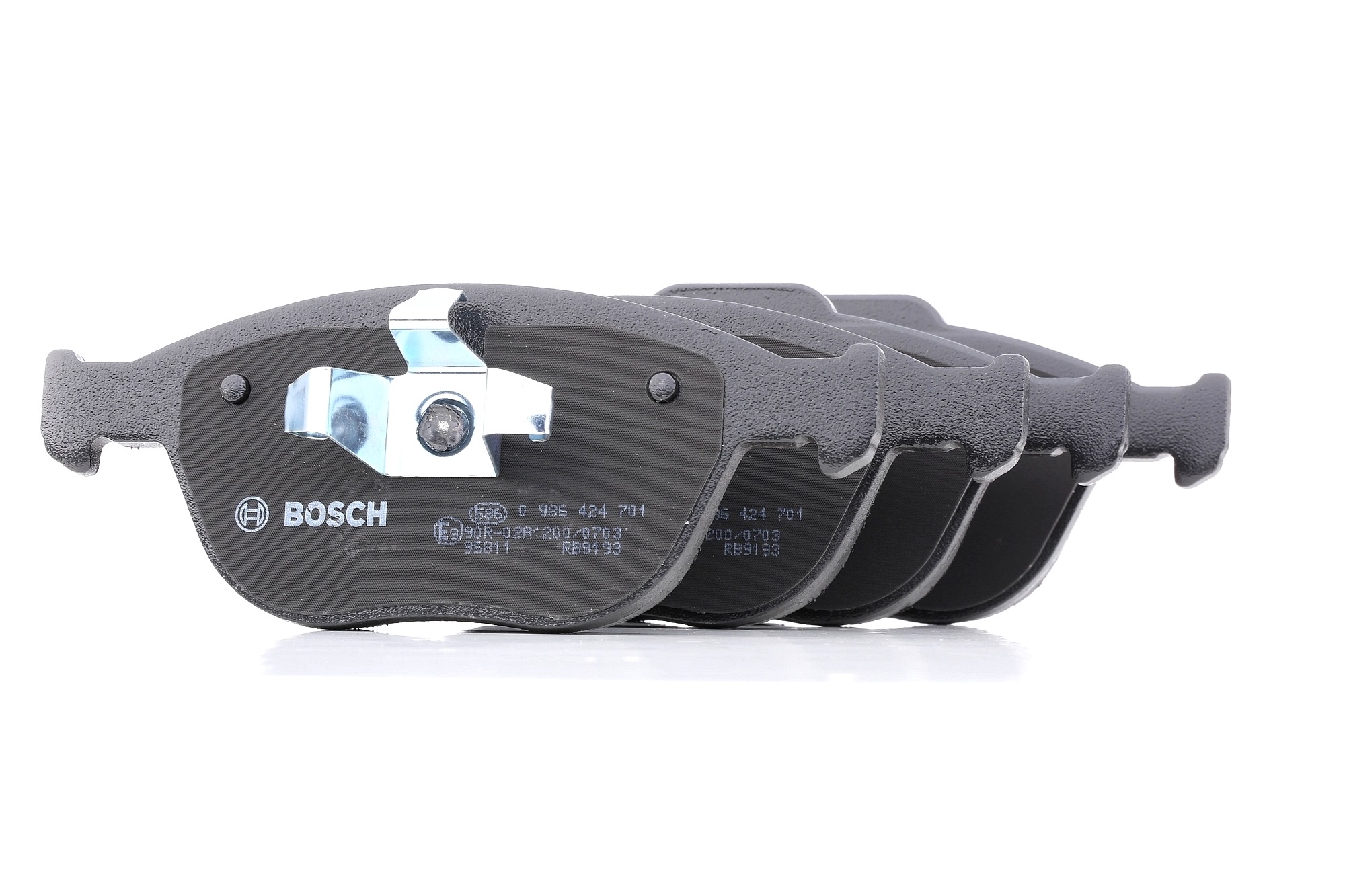 original Ford Focus dnw Brake pads front and rear BOSCH 0 986 424 701