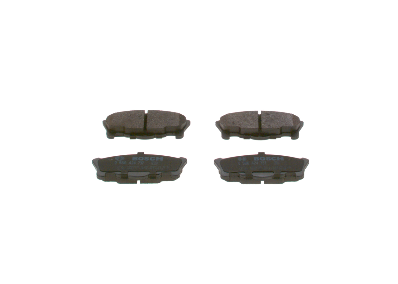 BP446 BOSCH 0986424737 Накладки Daihatsu Move L6 0.8 42 K.C. бензин 1998 цена