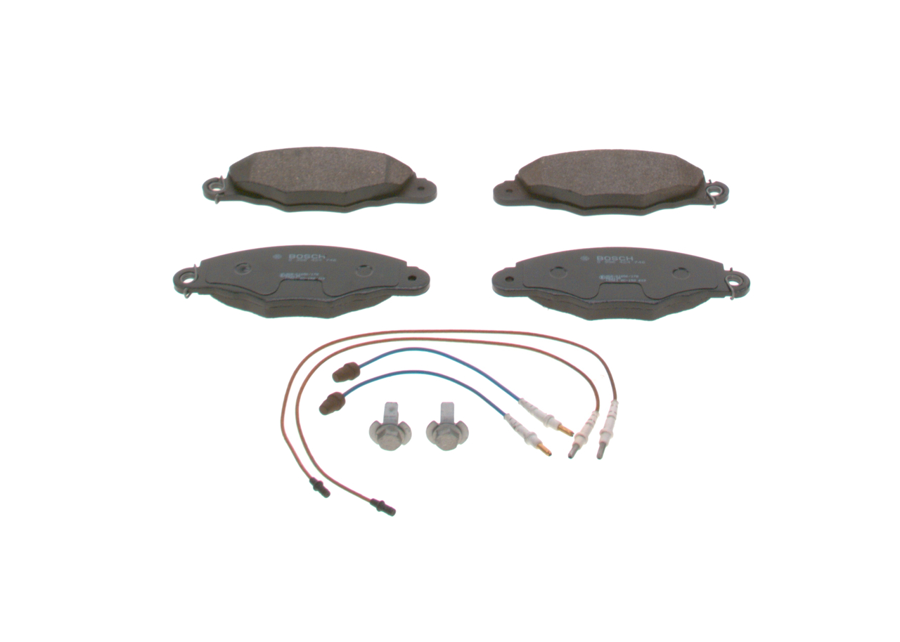BP455 0986424746 Bremseskive BOSCH 4251 84 MERCEDES-BENZ