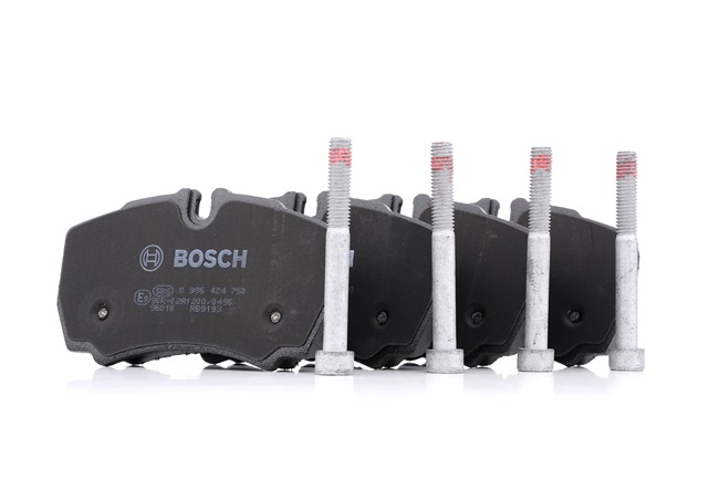 BP459 BOSCH 0 986 424 750 Pastilhas de travão