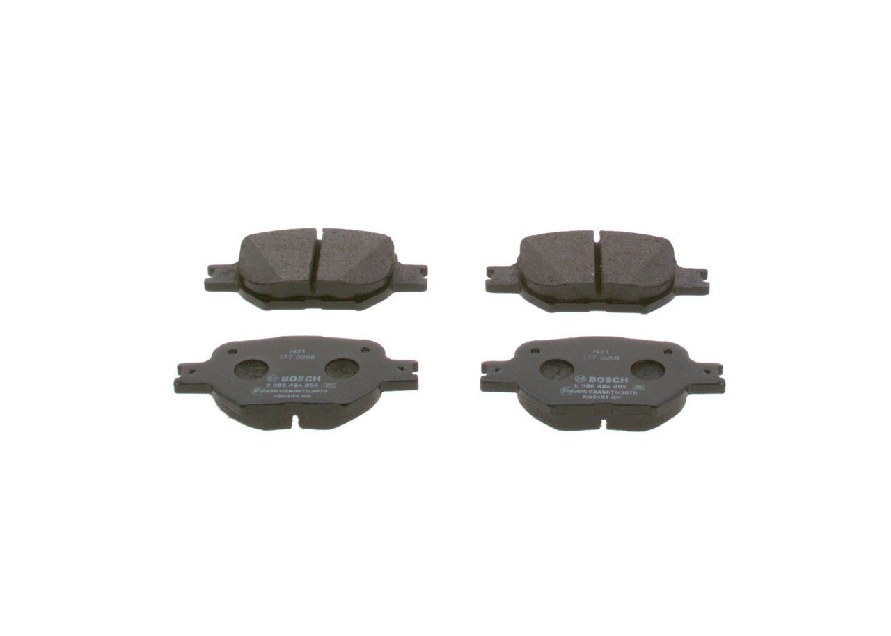 BP946 BOSCH 0 986 424 808 Juego de pastillas de freno