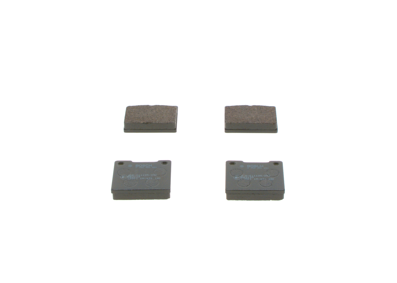BOSCH 0 986 460 881 Brake pad set Low-Metallic