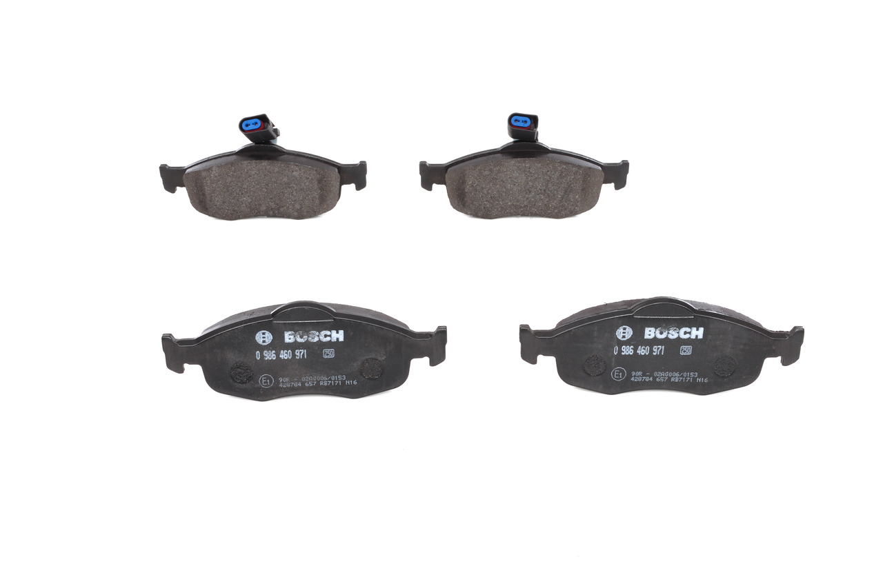 BOSCH 0 986 460 971 Brake pads FORD COUGAR 1998 in original quality