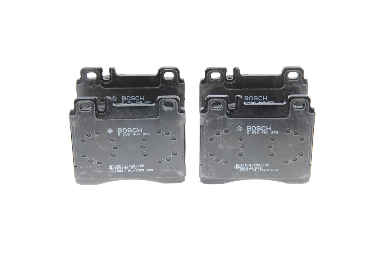 BP-MB-F12 BOSCH Low-Metallic, with anti-squeak plate Height: 84,7mm, Width: 99,5mm, Thickness: 18,3mm Brake pads 0 986 460 976 buy