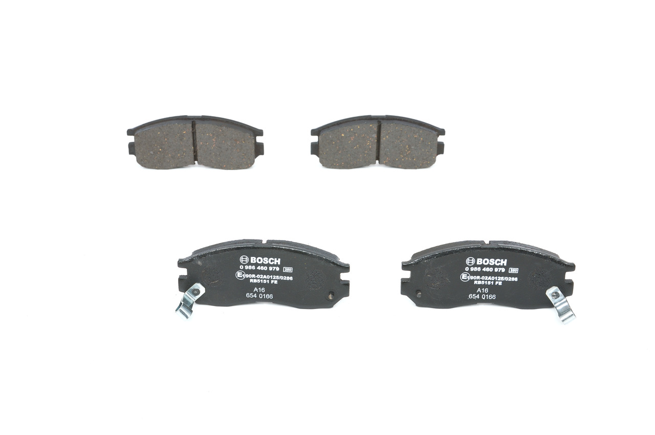 BP548 BOSCH Low-Metallic, with acoustic wear warning Height: 52mm, Width: 114mm, Thickness: 16mm Brake pads 0 986 460 979 buy