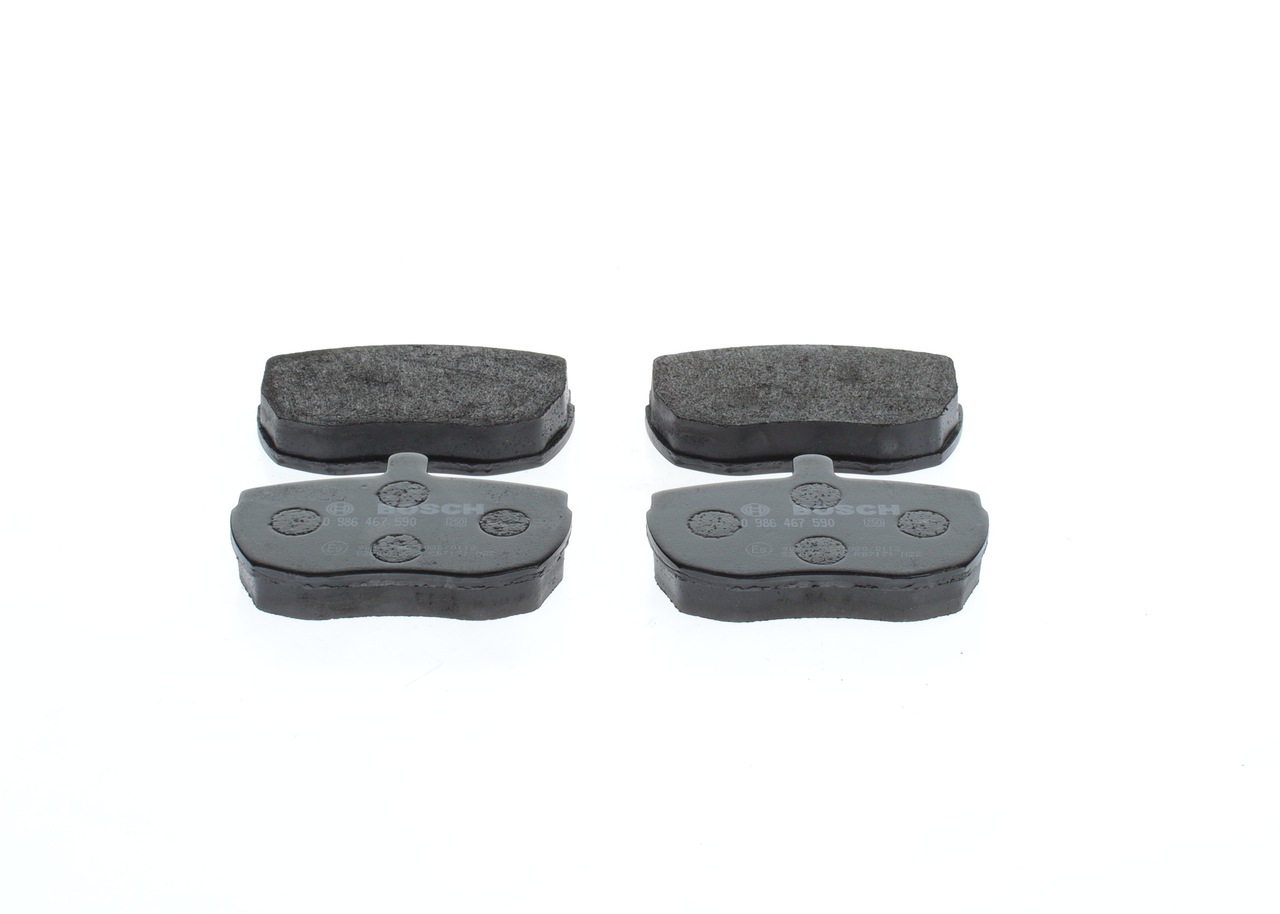 Iveco Daily Brake pad 1163641 BOSCH 0 986 467 590 online buy