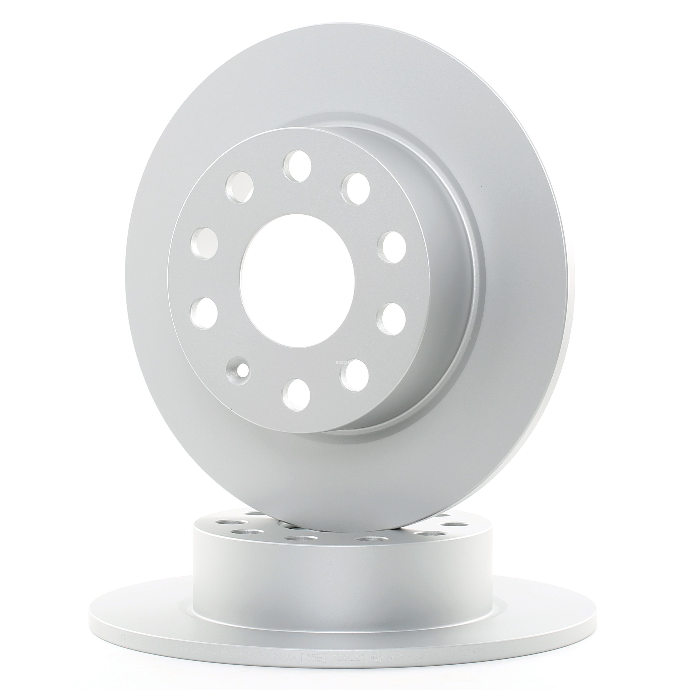 BOSCH Disco Freno Anteriore 296mm Per Chevrolet Captiva E Opel Antara - 2 Pezzi, Ventilato, Codice 0 986 479 267