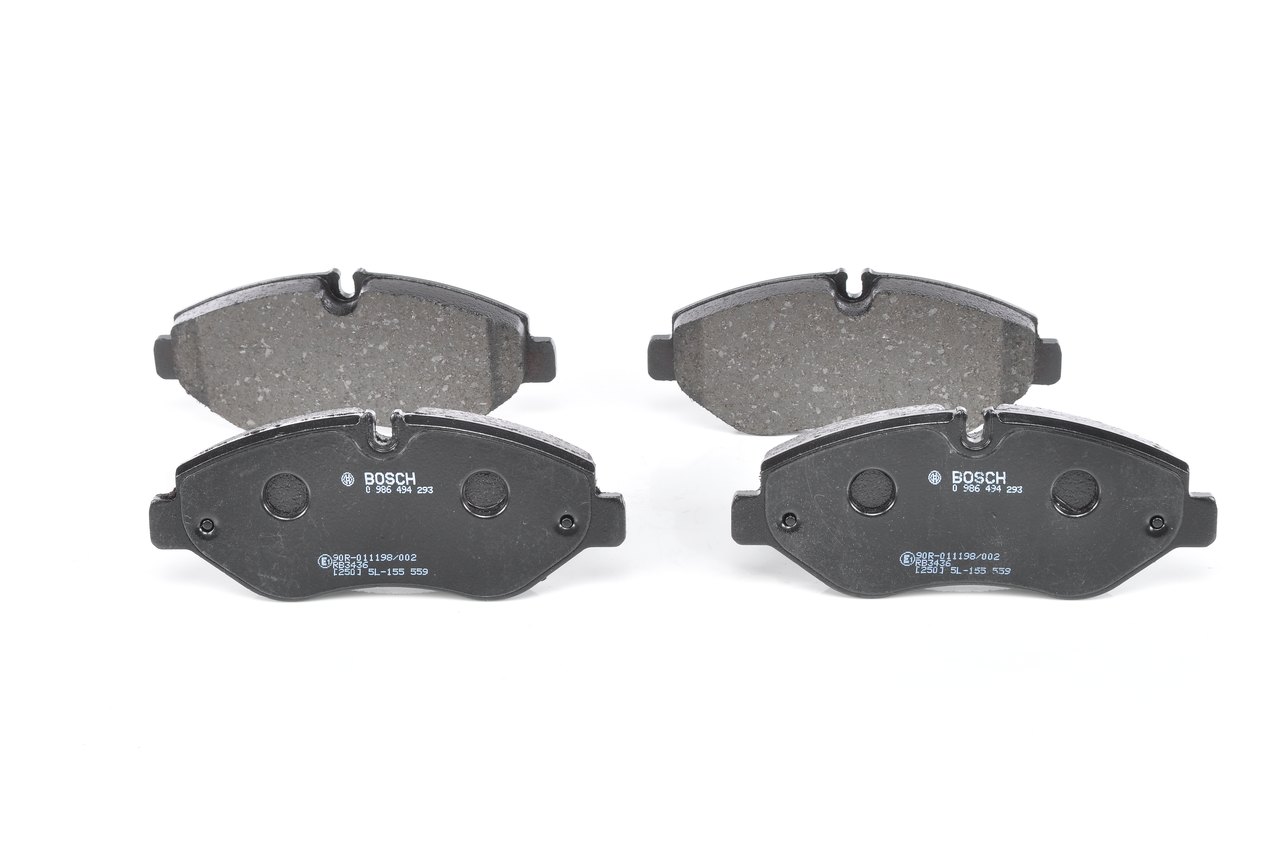 BOSCH 0 986 494 293 Brake pad set IVECO experience and price