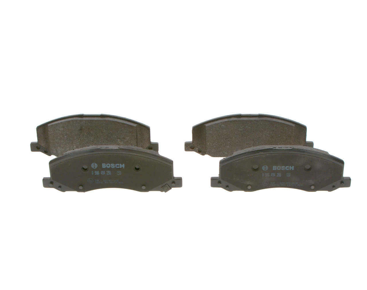 Opel INSIGNIA Set of brake pads 1167902 BOSCH 0 986 494 298 online buy
