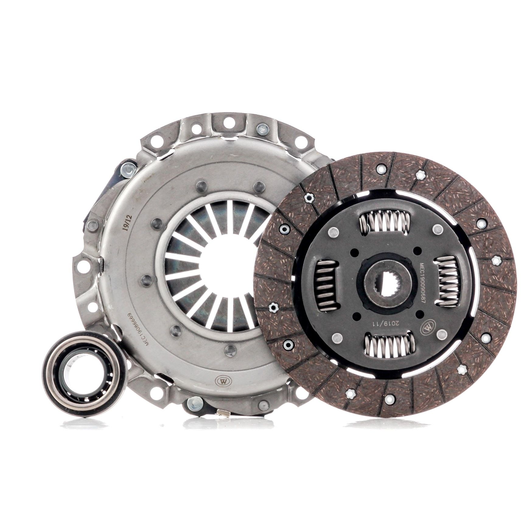 Clutch set MECARM with clutch release bearing, 190mm - MK10152