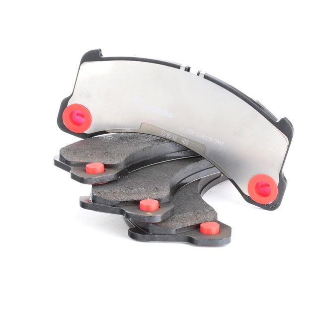 P 65 033 BREMBO Brake pad set prepared for wear indicator, without ...