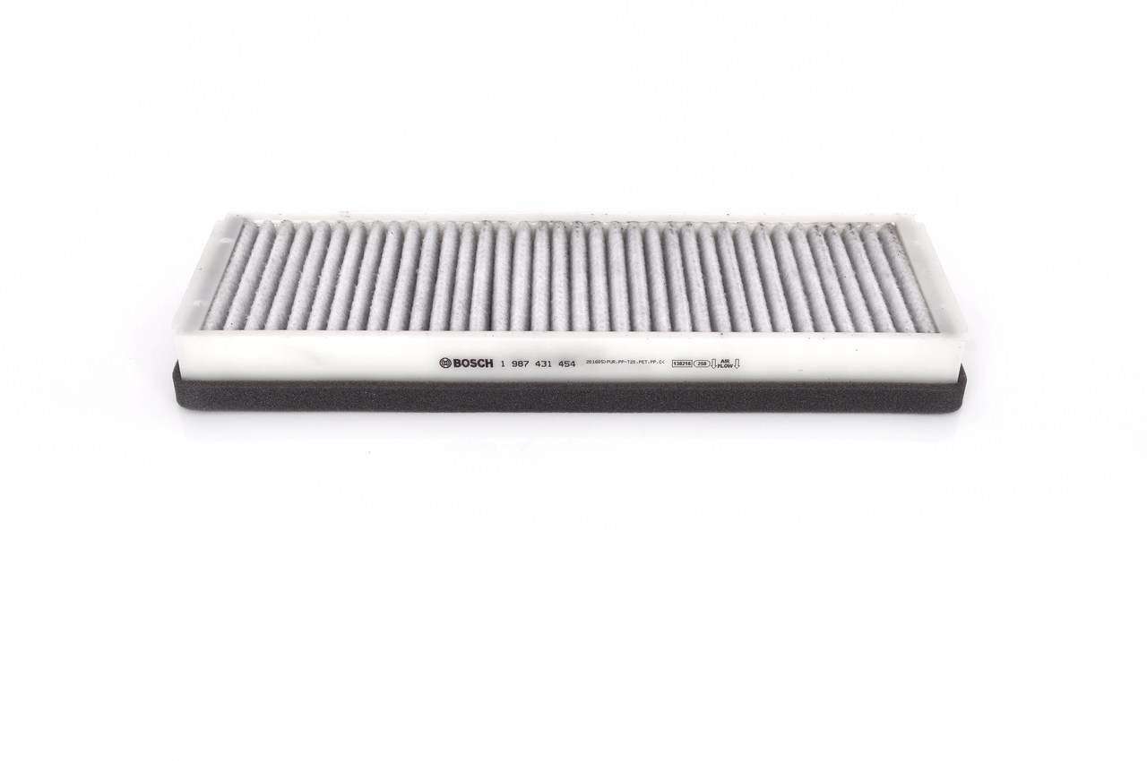 R 1454 BOSCH Activated Carbon Filter, 389,5 mm x 140 mm x 40 mm Width: 140mm, Height: 40mm, Length: 389,5mm Cabin filter 1 987 431 454 buy