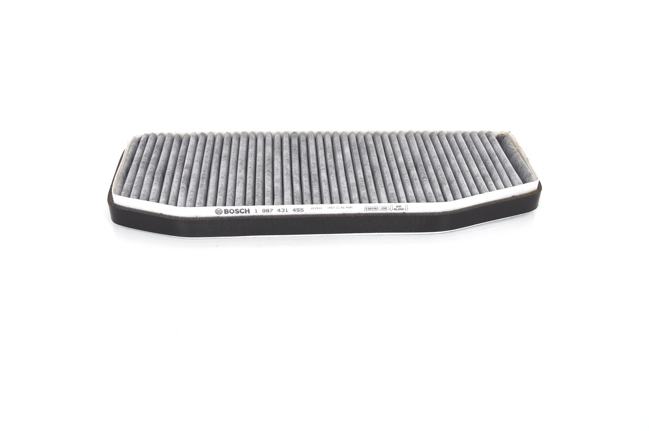 R 1455 BOSCH Activated Carbon Filter, 428 mm x 157 mm x 37 mm Width: 157mm, Height: 37mm, Length: 428mm Cabin filter 1 987 431 455 buy