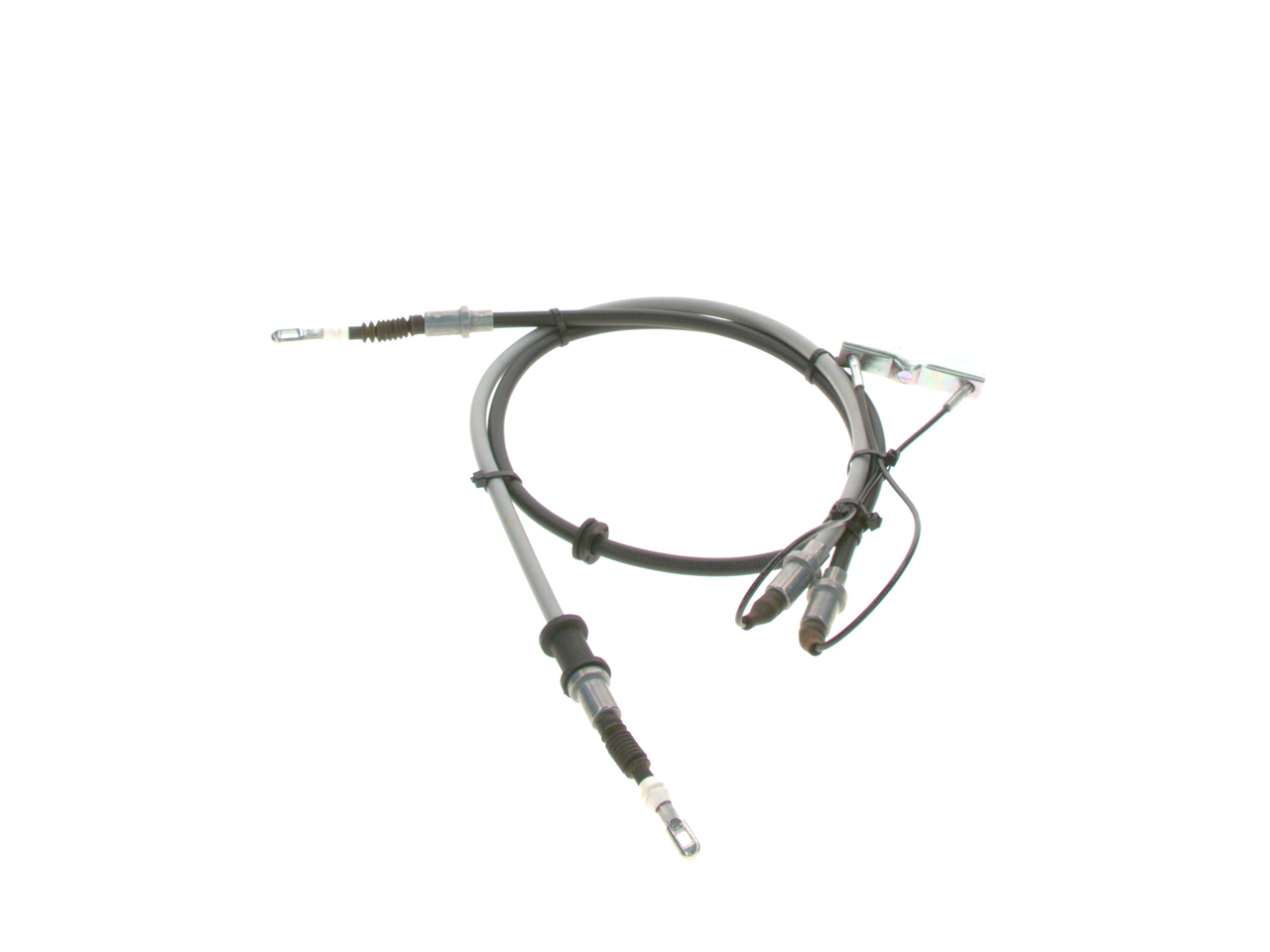 Great value for money - BOSCH Hand brake cable 1 987 477 766