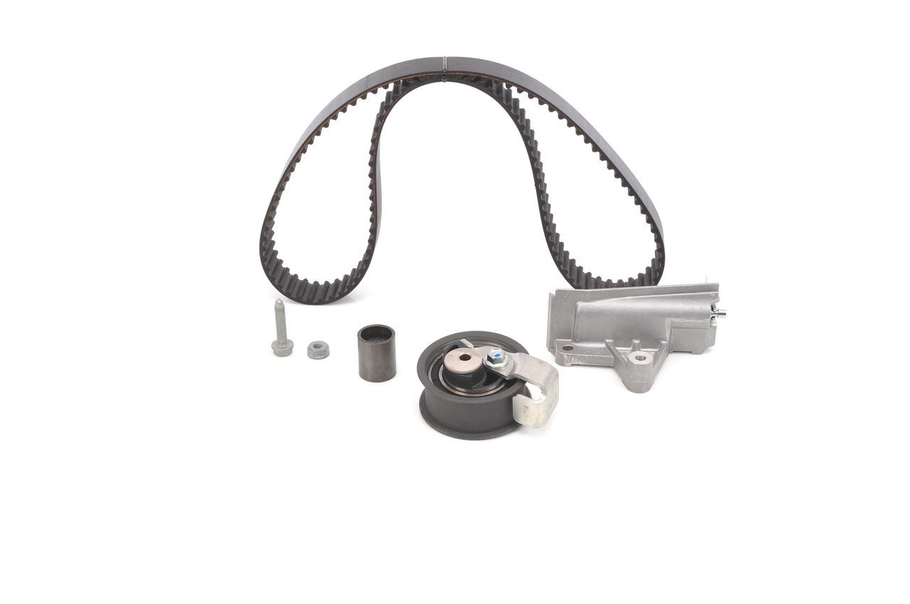 BOSCH 1 987 948 164 Timing belt kit Number of Teeth: 117, with tensioner element, with tensioner pulley damper