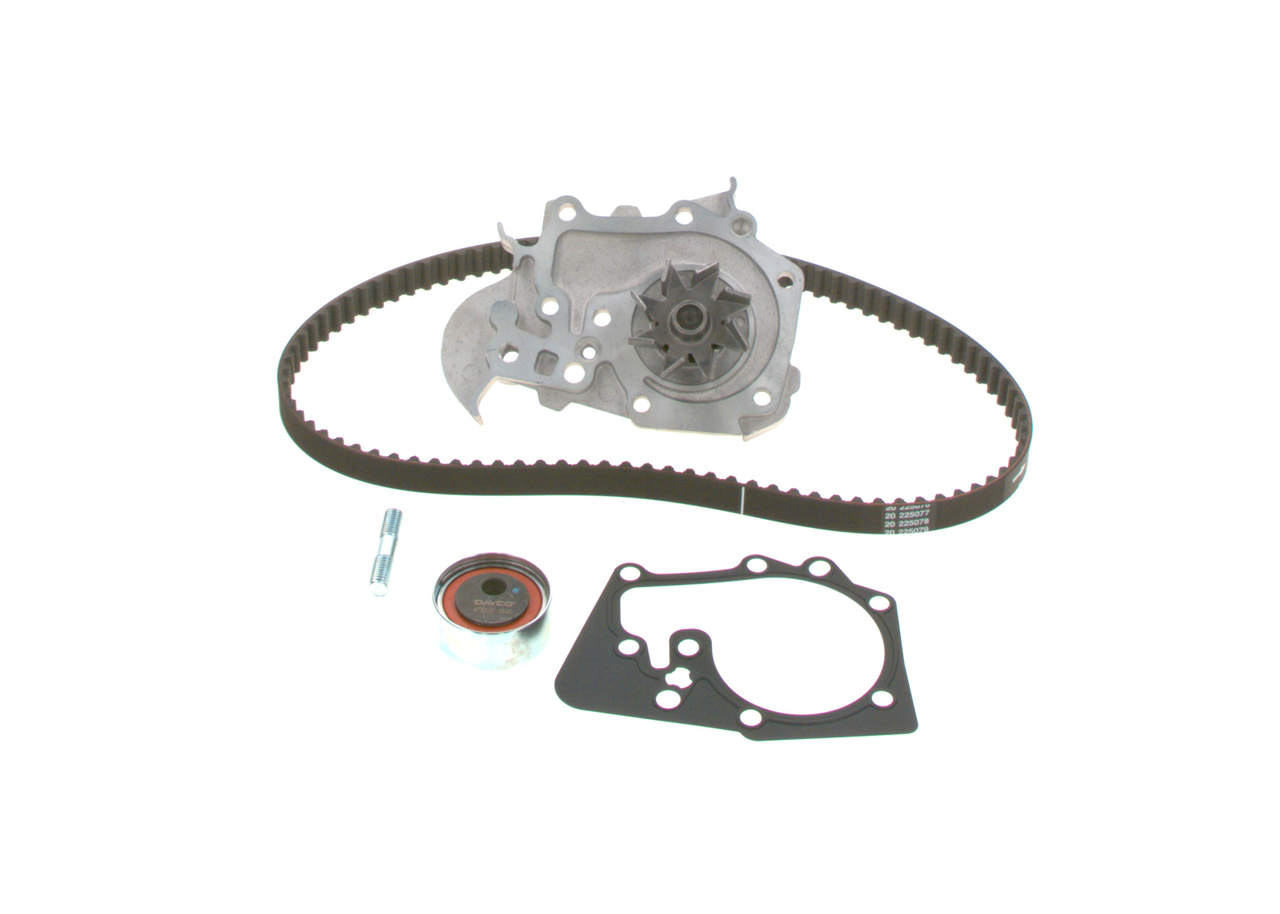 Great value for money - BOSCH Water pump and timing belt kit 1 987 948 516