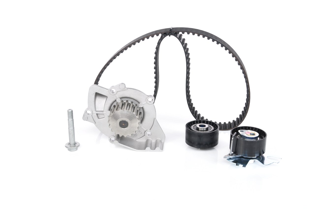 8 727 BOSCH 1987948727 Cambelt and water pump kit PEUGEOT 308 I Hatchback (4A, 4C) 2.0 HDi 140 hp Diesel 2012