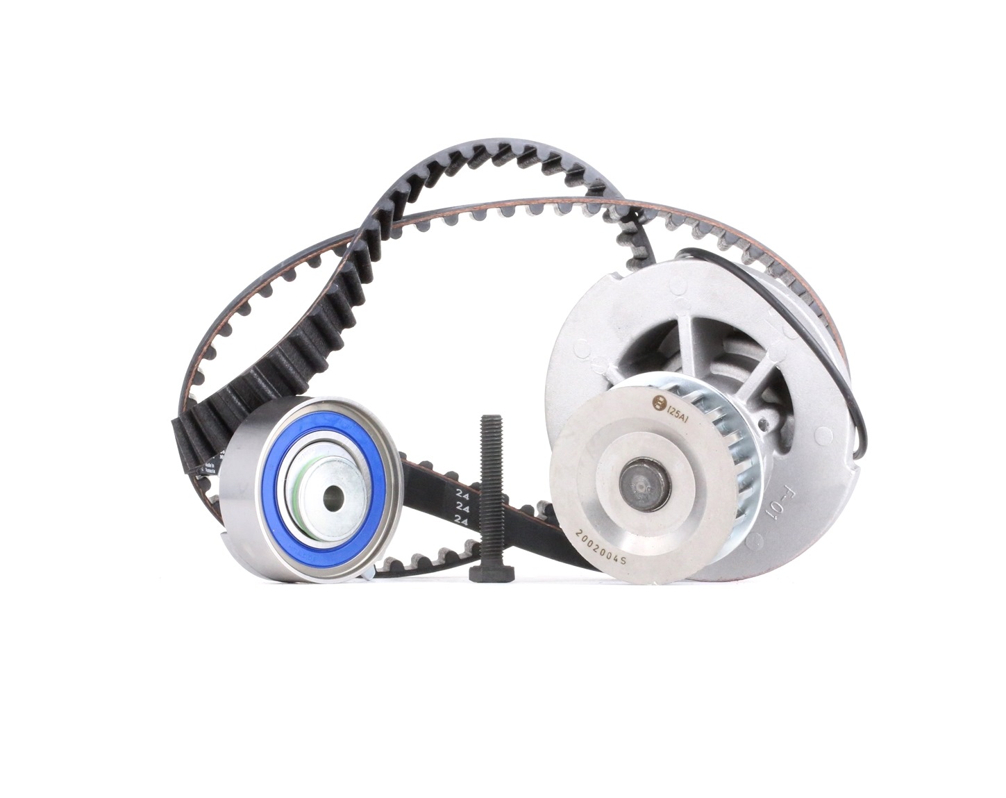 Great value for money - BOSCH Water pump and timing belt kit 1 987 948 733