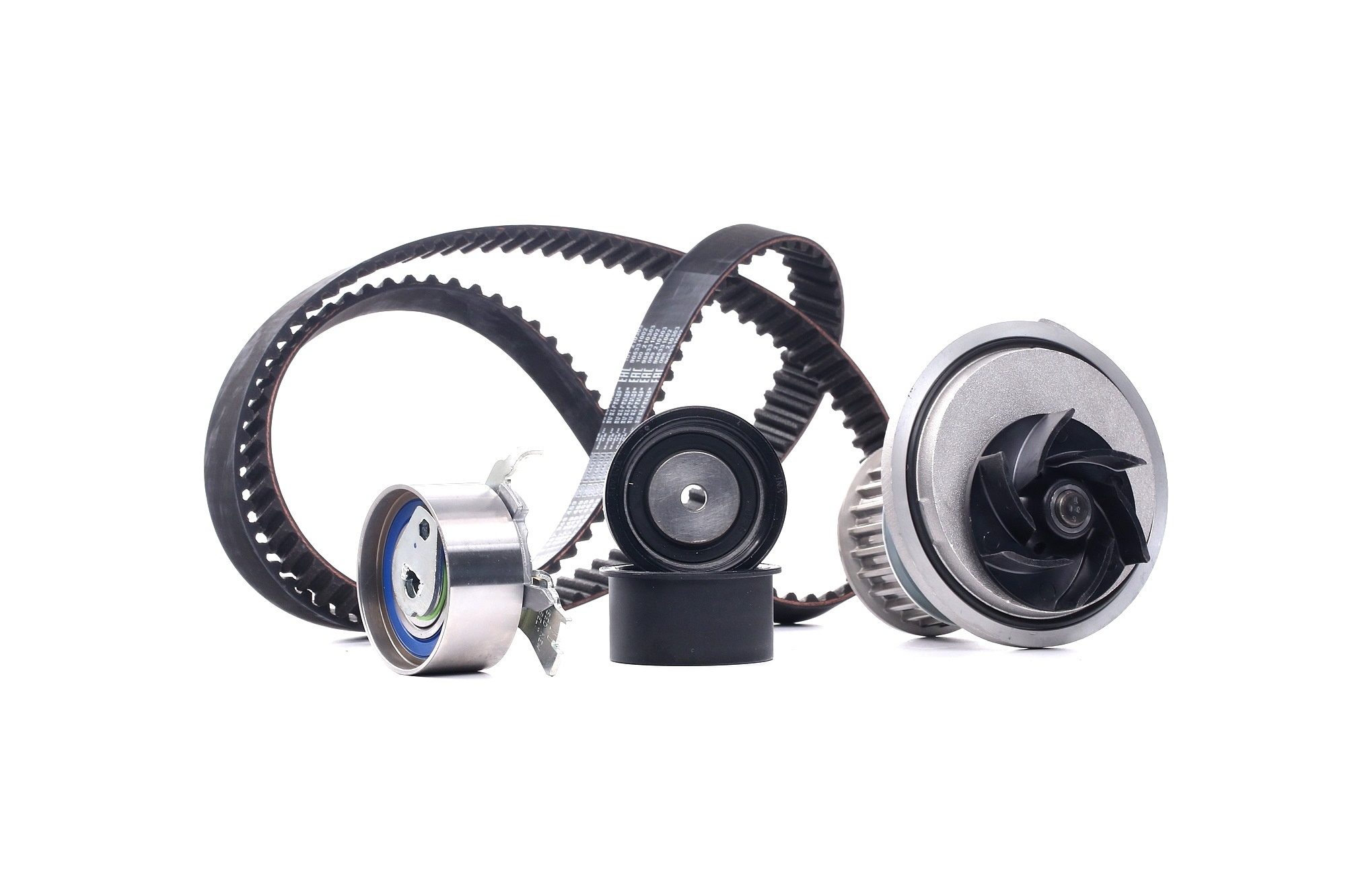 Great value for money - BOSCH Water pump and timing belt kit 1 987 948 742