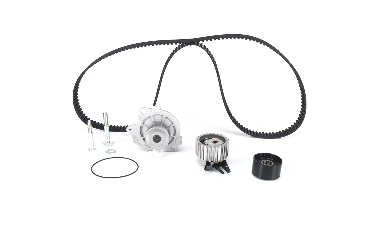 BOSCH 1 987 948 747 Vesipumppu + jakohihnasarja Hampaita: 190 L: 1520 mm, Leveys: 24 mm
