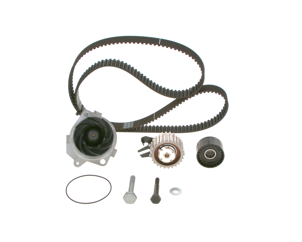 BOSCH 1 987 948 748 Water pump and timing belt kit Number of Teeth: 193 L: 1544 mm, Width: 24 mm