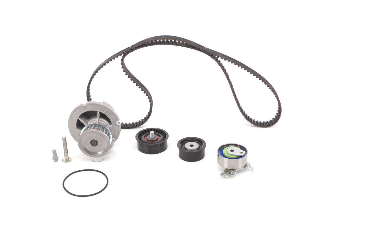 BOSCH 1 987 948 751 Water pump and timing belt kit Number of Teeth: 169 L: 1352 mm, Width: 20 mm