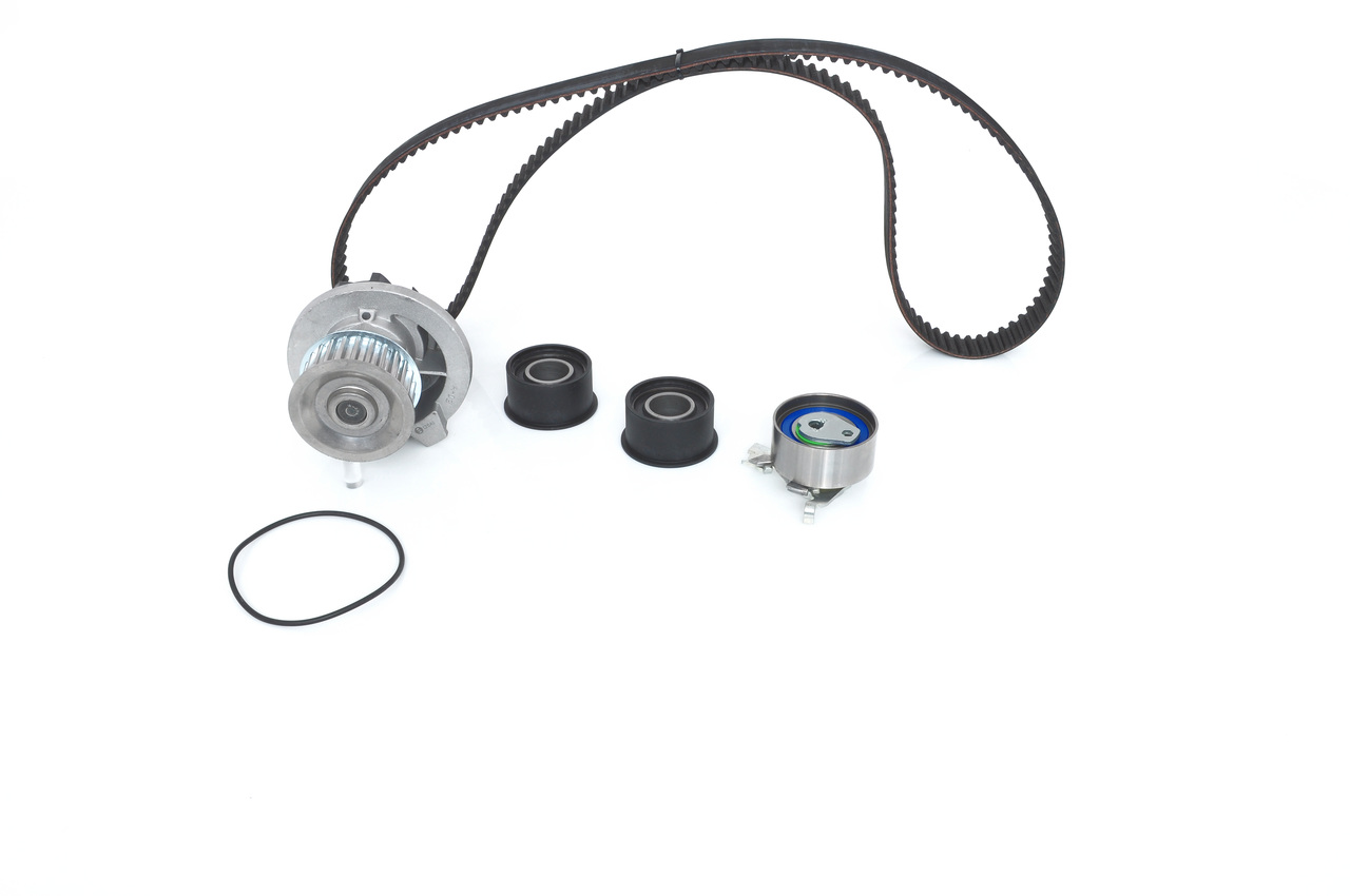 BOSCH 1 987 948 885 Water pump and timing belt kit Number of Teeth: 169 L: 1352 mm, Width: 24 mm