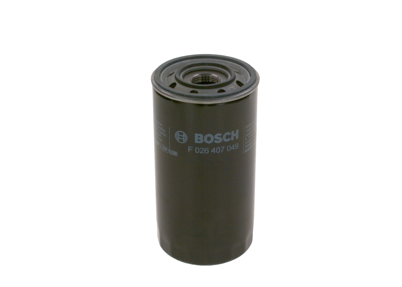 P 7049 BOSCH M 30 x 2, Spin-on Filter Inner Diameter 2: 93, 103mm, Ø: 108mm, Height: 213mm Oil filters F 026 407 049 buy