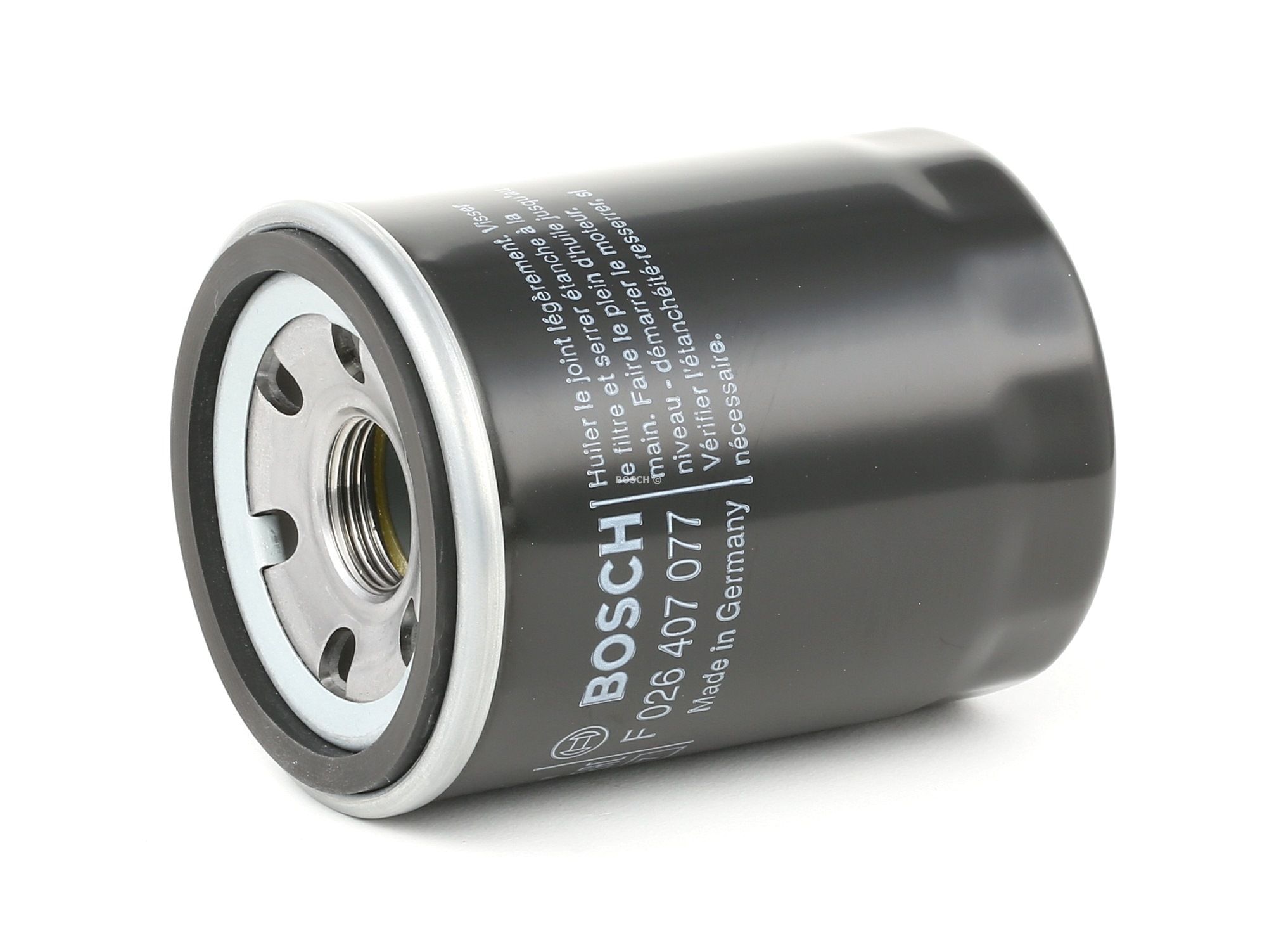 P7077 BOSCH Spin-on Filter Inner Diameter 2: 54mm, Ø: 65mm, Outer diameter 2: 61mm, Ø: 65mm, Height: 86mm Oil Filter F 026 407 077 cheap