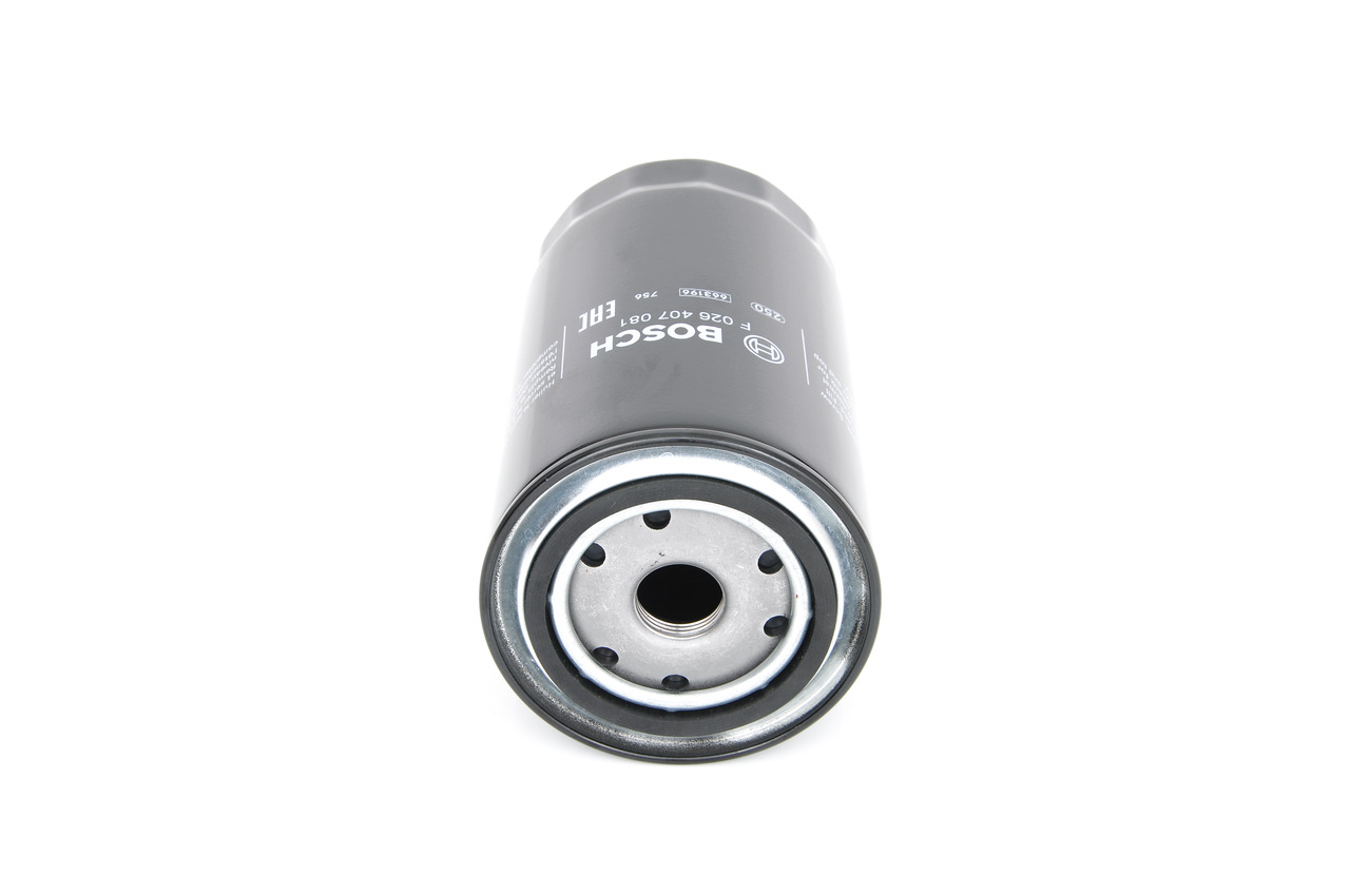 BOSCH F 026 407 081 Oil filter M 22 x 1,5, with one anti-return valve, Spin-on Filter