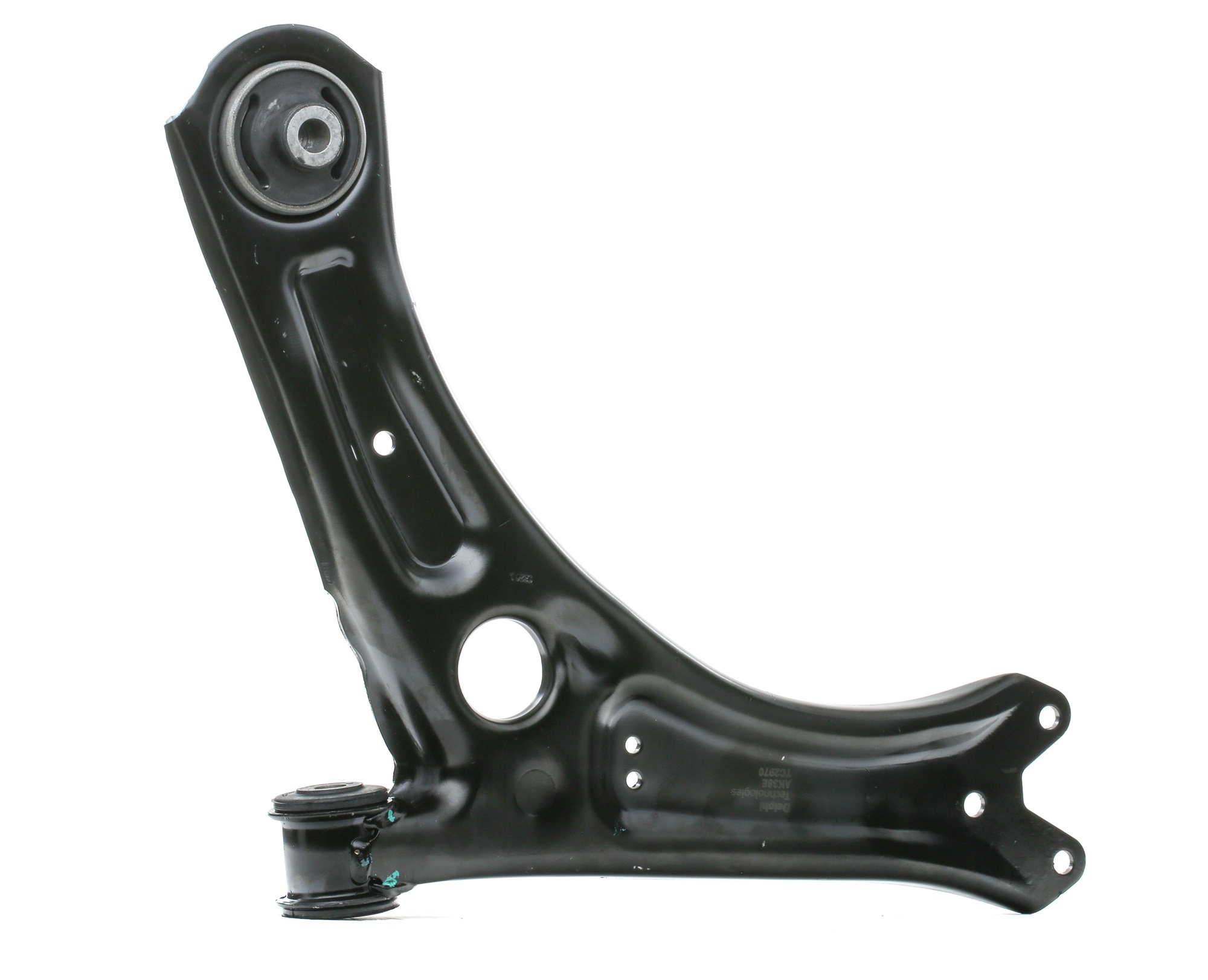 DELPHI TC2970 Suspension arm without ball joint, Left, Lower, Trailing Arm, Sheet Steel