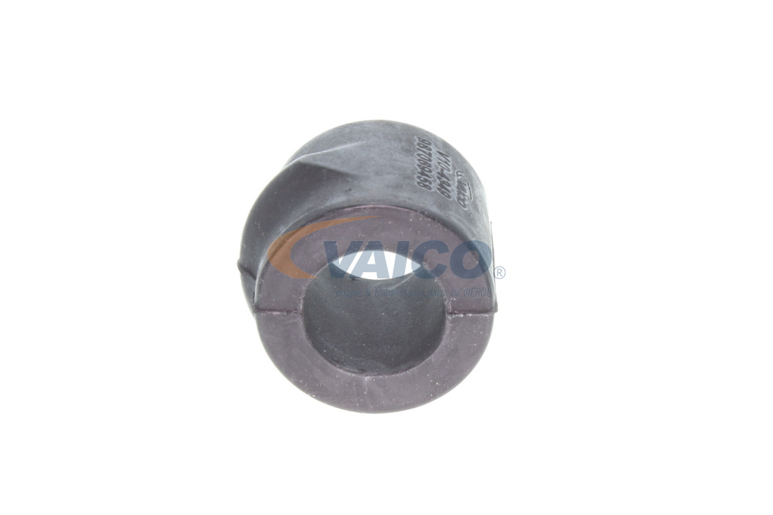 VAICO V10-4349 Anti roll bar bush outer, Rear Axle both sides, Rubber, Rubber Mount, 21 mm x 34,5 mm, Original VAICO Quality