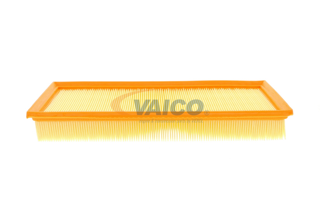 V22-0428 VAICO Air filters OPEL 44mm, 136,0mm, 351mm, Filter Insert, Original VAICO Quality