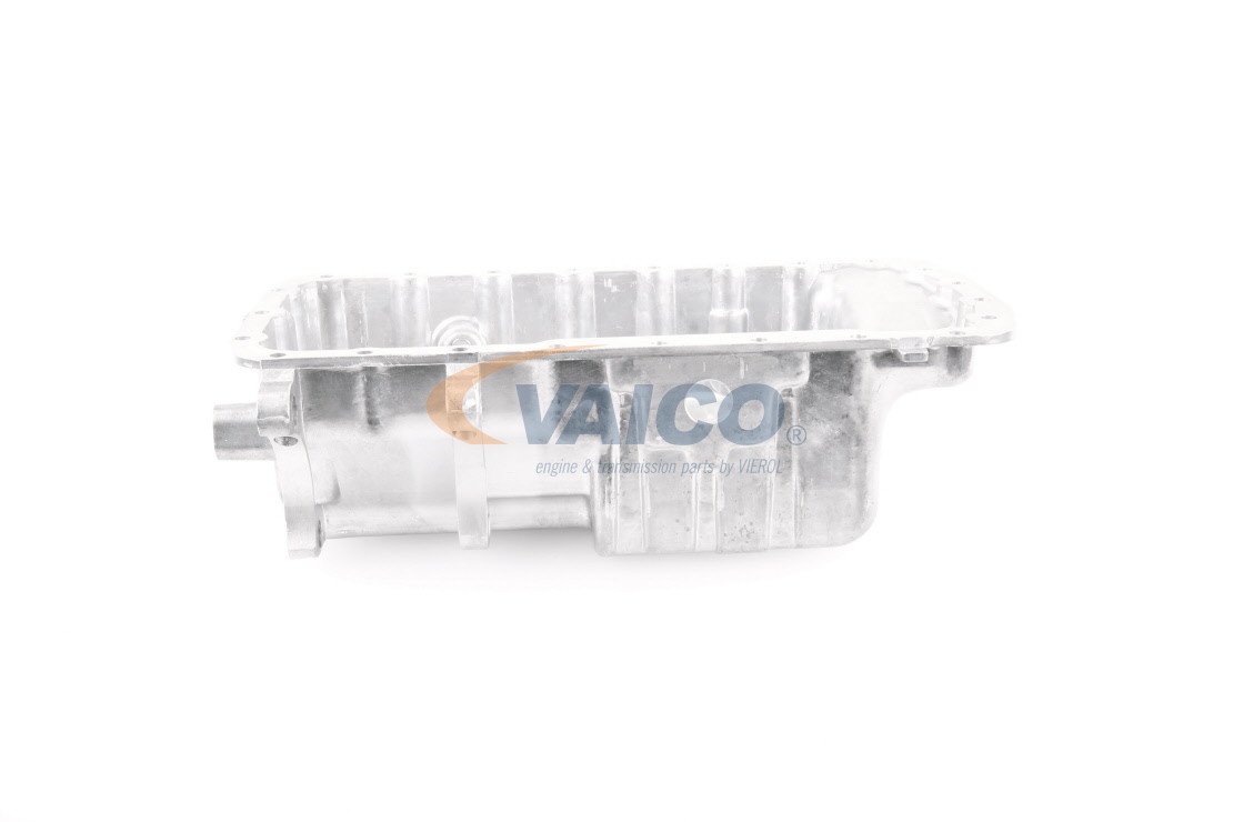 Achat de V22-0500 VAICO sans joint d'étanchéite, avec vis de vidange d'huile, sans capteur, avec filetage pour capteur du niveau d'huile, Aluminium, Qualité VAICO originale Carter d'huile V22-0500 bon marché